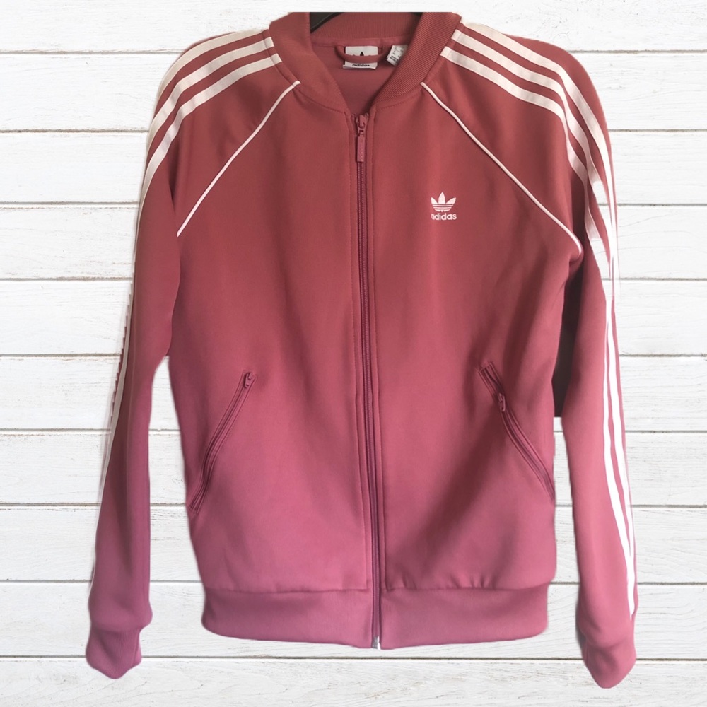 Adidas Mauve Track Jacket Immaculate
